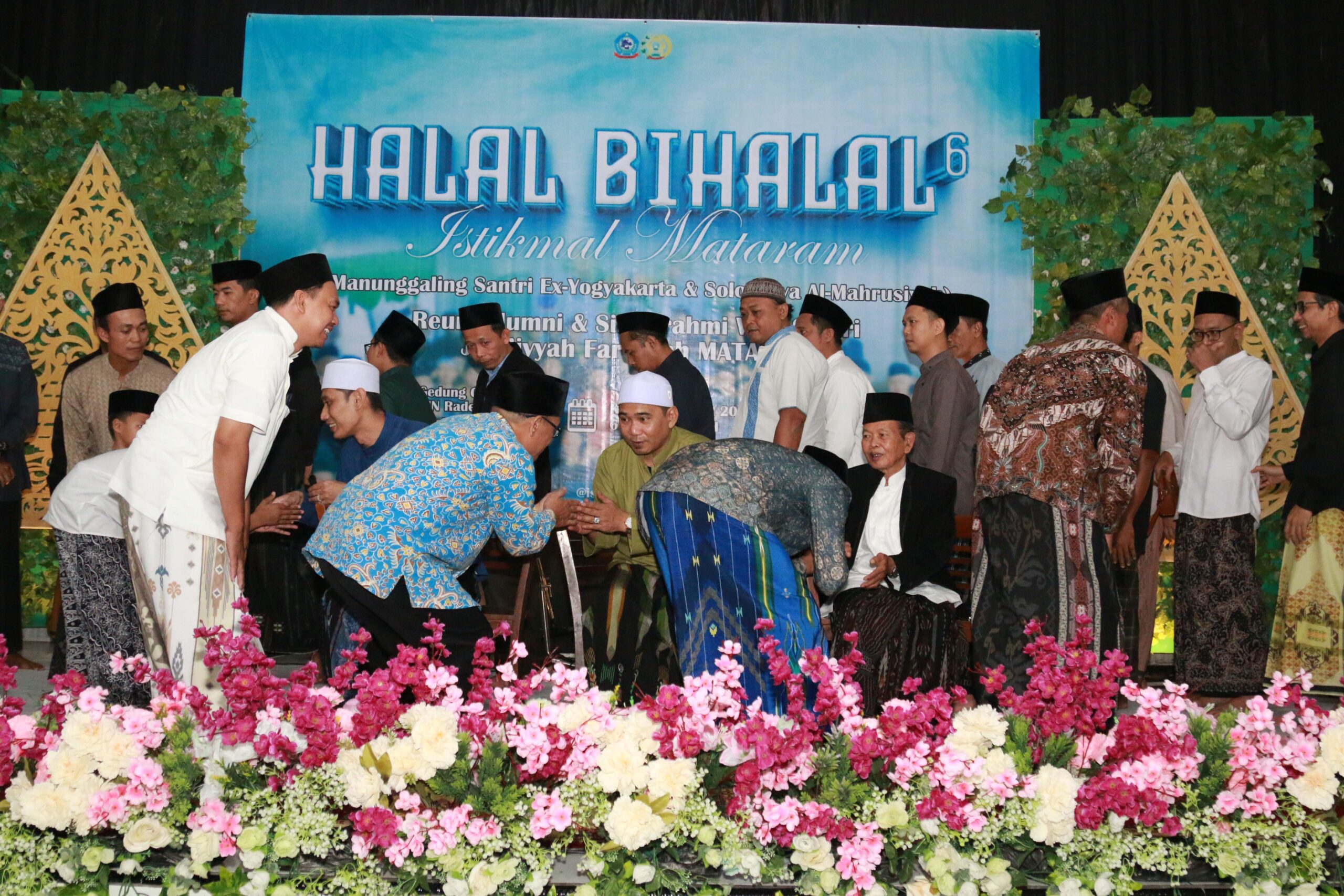 Halal Bi Halal Istikmal Mataram di Solo: Hujan Deras Bukan Pembatas Silaturahmi