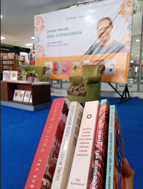 Book Tour Eka Kurniawan di Kediri